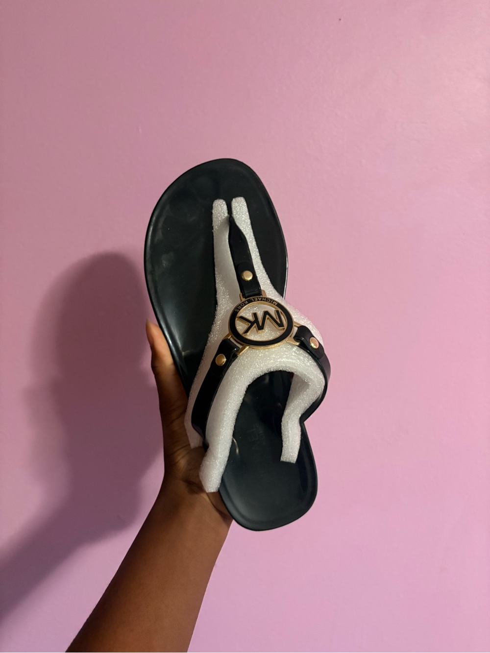 Michael Kors Jelly Flip Flops